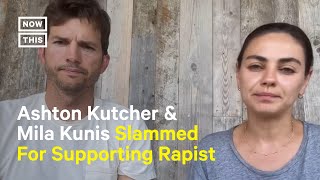 Ashton Kutcher amp Mila Kunis Slammed for Supporting Danny Masterson [upl. by Eelyek]