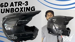 6D ATR3 Unboxing  Best Motocross Helmet [upl. by Ostraw]