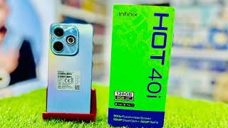 Infinix hot 40i 44gb ram 128gb rom new model unboxing [upl. by Izzy]