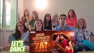 Kurchi Madathapetti Full Video Song Reaction  Guntur Kaaram  Mahesh Babug [upl. by Subak381]