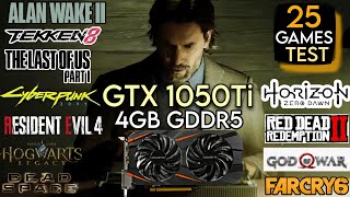 GTX 1050 Ti In Early 2024  Test In 25 Games  Native  Fsr 2  FSR3 Frame Generation Mod [upl. by Arrej]