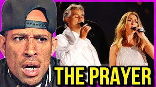 Rapper FIRST time REACTION to Andrea Bocelli Céline Dion  The Prayer [upl. by Wilhide]