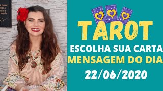 Tarot do dia 22062020 para você  Mensagem do Tarot do dia  Tarot do Amor [upl. by Bernardo]