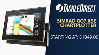 Simrad GO7 XSR Chartplotter at TackleDirect [upl. by Blanchard113]