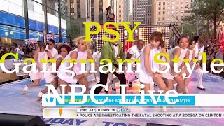 PSY  Gangnam Style NBC Live [upl. by Harvie]