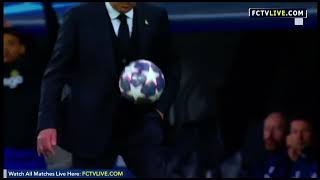 Carlo Ancelotti shows of his control and his juggling technique 🔥😳 Real Madrid vs Chelsea [upl. by Rollecnahc]