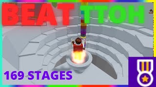 I Beat The Tower Of Hell TTOH 169 stages [upl. by Walcoff]