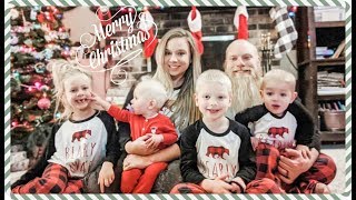 CHRISTMAS MORNING 2019  The Baer Family [upl. by Marigold]