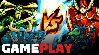 Shovel Knight Showdown 10 Minutes of Exclusive Gameplay [upl. by Ahseiuqal]