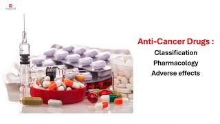 Anticancer Drugs  Pharmacologyclassificationadverse effects  Part 1 [upl. by Kelula]