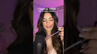 Lipgloss asmr ✨lots of mouth sounds 👄 [upl. by Anahsor]