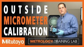 Outside Micrometer Calibration  How to Calibrate  Mitutoyo [upl. by Austin]