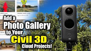 Add a Photo Gallery to Your Civil 3D Cloud Project [upl. by Lida]