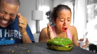 HOT SAUCE BURGER KING NIGHTMARE PRANK ON WIFE [upl. by Tnahs]