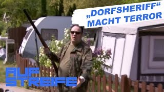 Nachbarschaftsstreit Wohnwagentür zugenagelt  Auf Streife  SAT1 TV [upl. by Rabma]