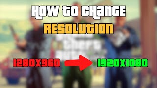 GTA 5 How To Change Resolution [upl. by Nilo406]