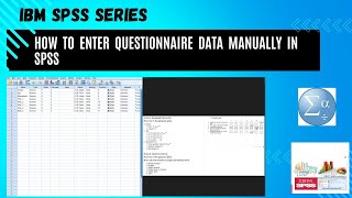 How to enter a Questionnaire in IBM SPSS manually How to learn IBM SPSS [upl. by Mays]