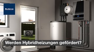 Förderung von Hybridheizungen  Buderus [upl. by Oniskey5]