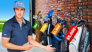 We Bought Garage Sale Golf Clubs For Our Round [upl. by Farro535]