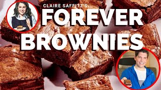 Testing Claire Saffitzs MintChocolate quotForever Browniesquot  Dessert Person [upl. by Enaitsirhc368]