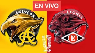 LIDOM  AGUILAS vs ESCOGIDO  EN PELOTA CON EL ROBLE  EN VIVO [upl. by Alcot935]