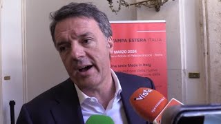 Caso Signorelli Renzi quotSospensione non basta antisemitismo ancora forte nella destra italianaquot [upl. by Ordnas]