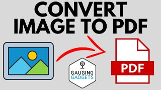 How to Convert Image to PDF  Convert Photo to PDF File [upl. by Maram]