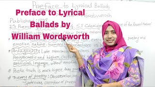 Plot Summary Of Preface To The Lyrical Ballads By William Wordsworth [upl. by Allez]