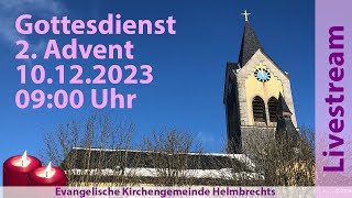 Gottesdienst für Sonntag den 10122023 900 Uhr [upl. by Allemac]