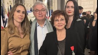 Marlène Jobert fête ses 83 ans entourée de ses filles jumelles Eva et Joy [upl. by Albers]