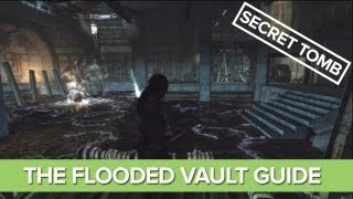 Tomb Raider Secret Tomb Guide Location  Shipwreck Beach The Flooded Vault Tomb 6 [upl. by Pliam]