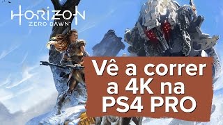 Horizon Zero Dawn  Gameplay 4K  PS4 Pro [upl. by Atnoid]