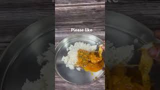 To daylunch white ricefishcurry food cooking indianfood recipe [upl. by Temme]