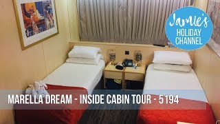 Marella Dream Cruise  Inside Cabin Tour  Cabin 5194 [upl. by Retniw796]