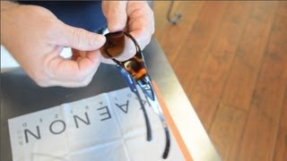 How To Remove and Install Prescription Lenses in FullFrame Sunglasses [upl. by Dlabihcra]