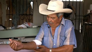 Elderly Texas man says duo broke his elbow before robbing him in his home [upl. by Shellans]