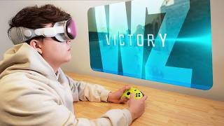 I Won Warzone on the Apple Vision Pro [upl. by Atnas]