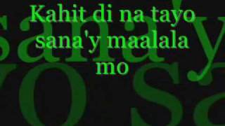 Kahit Di Na Tayo  Repablikan with Lyrics rap [upl. by Davidson]