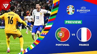 🔴 PORTUGAL vs FRANCE  Quarter Final UEFA EURO 2024 Preview Predictions Lineup Head to Head [upl. by Ahsemo]