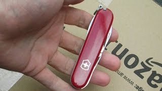 Victorinox Swiss army knife Hiker  review [upl. by Ertsevlis]