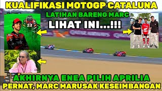 BRUTAL🔴ENEA PILIH APRILIA‼️BERITA MOTOGP HARI INIMOTOGP HARI INI KUALIFIKASI MOTOGP CATALUNYA 2024 [upl. by Ylagam]