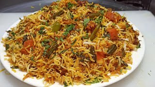 Restaurant Style Vegetable Biryani Easy Recipe  वेज दम बिरयानी  Veg Biryani  Chef Ashok [upl. by Ymor688]