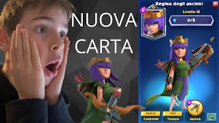 NUOVA CARTA REGINA DEGLI ARCERI Clash Royale ITA [upl. by Meneau642]