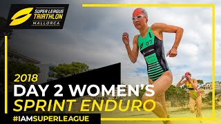 Super League Triathlon Mallorca Womens Sprint Enduro [upl. by Halpern]