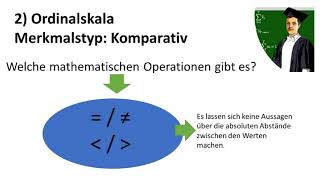 Ordinalskala einfach erklärt Skalenniveaus Teil 2 [upl. by Helfand]