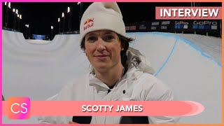 Scotty James Ties Shaun White on Most 3Peat Gold in Snowboard SuperPipe at X Games Aspen [upl. by Ahsemo]