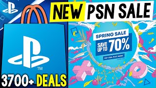 GIGANTIC NEW PSN SALE PlayStation SPRING SALE 2024  3700 Deals NEW PlayStation Game Deals 2024 [upl. by Ahsenom]