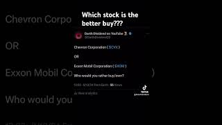 Chevron Corporation CVX Stock or Exxon Mobil Corporation XOM Stock stocks stockstobuy trading [upl. by Harraf680]