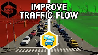 5 QUICK TRAFFIC FLOW TIPS  Cities Skylines 2 [upl. by Horan]