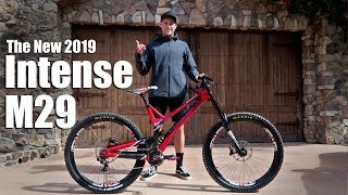 THE NEW 2019 INTENSE M29 DOWNHILL BIKE [upl. by Barimah]